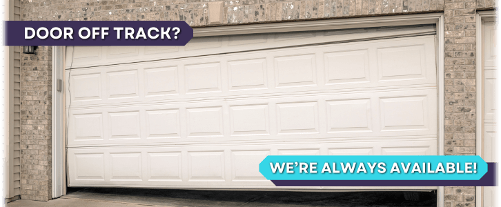 Garage Door Off Track In Elk Grove CA